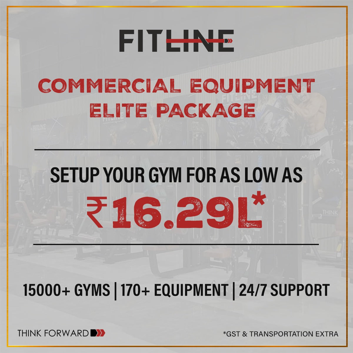 FitLine Complete Gym Setup Elite Package 16.29L Fitline