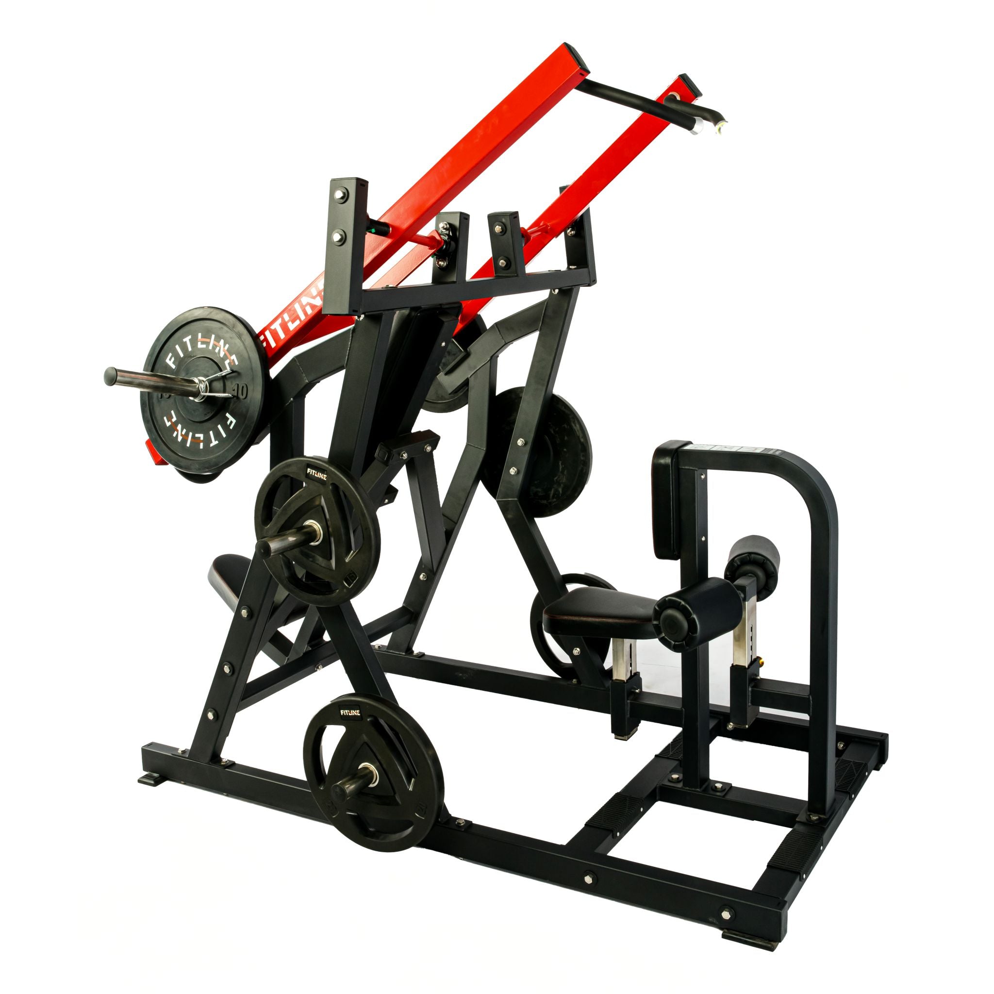 Lat pulldown and bench best sale press machine